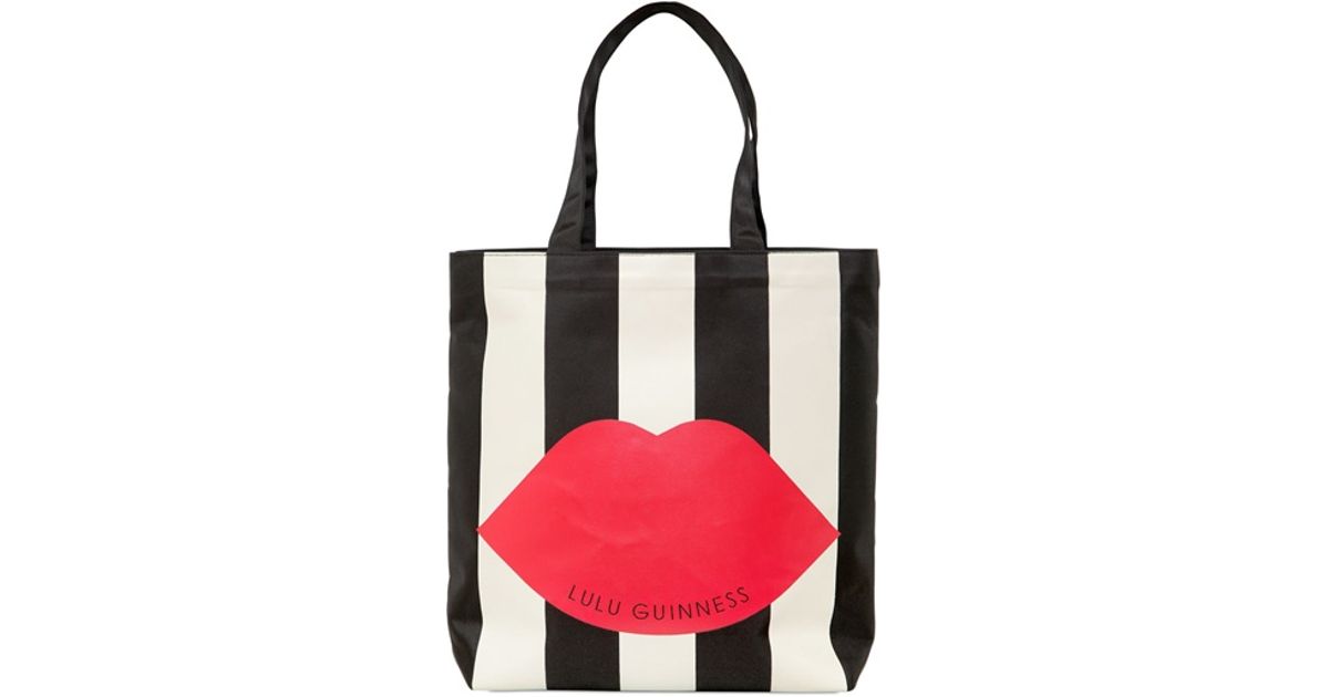 lulu guinness tote bag