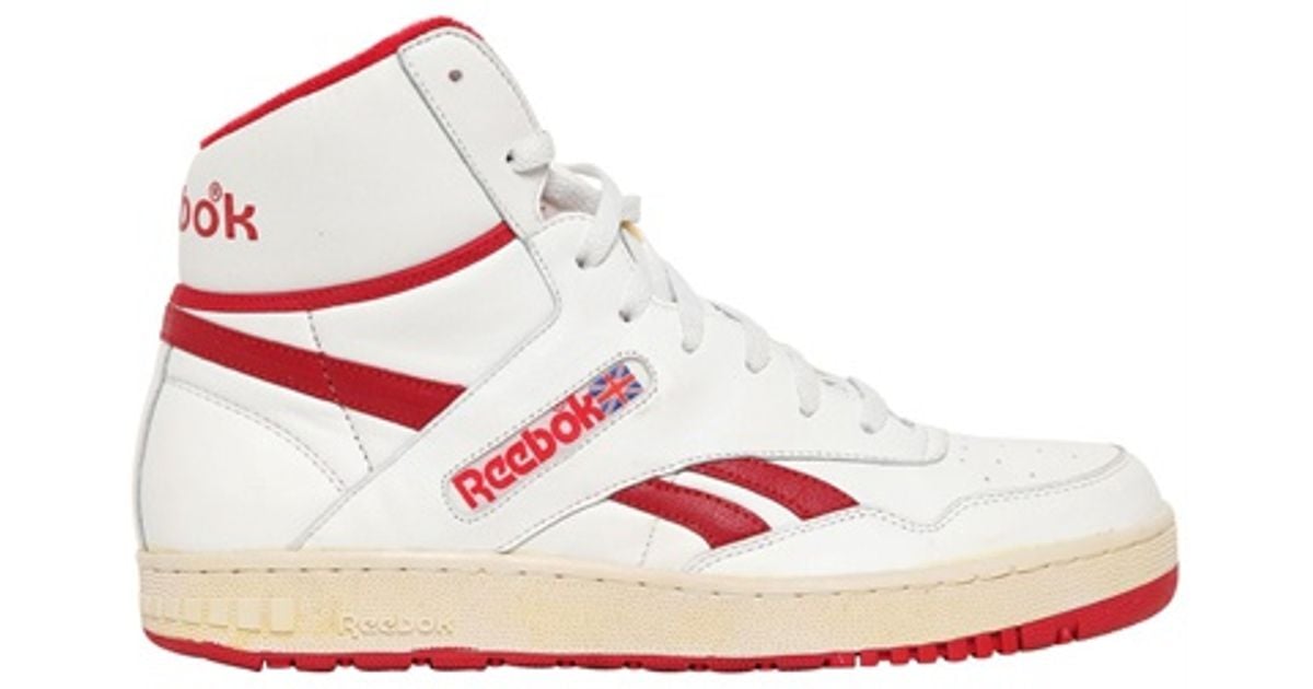 Reebok 90 Replica Basketball Sneakers in White for Men | Lyst UK