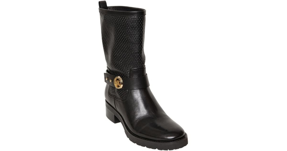 biker boots michael kors