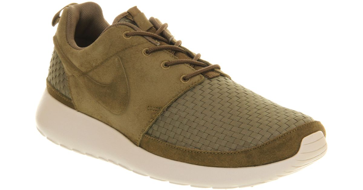 nike roshe one olive green