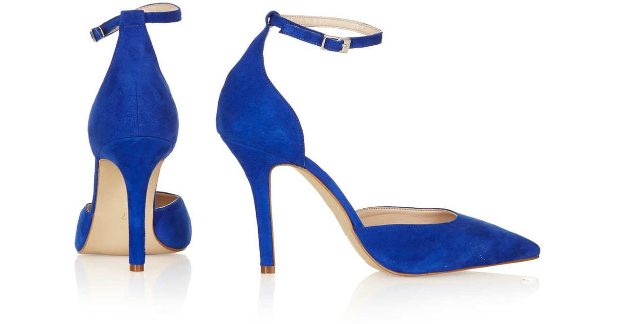 Blue Ankle Strap Shoes Hotsell, 57% OFF 