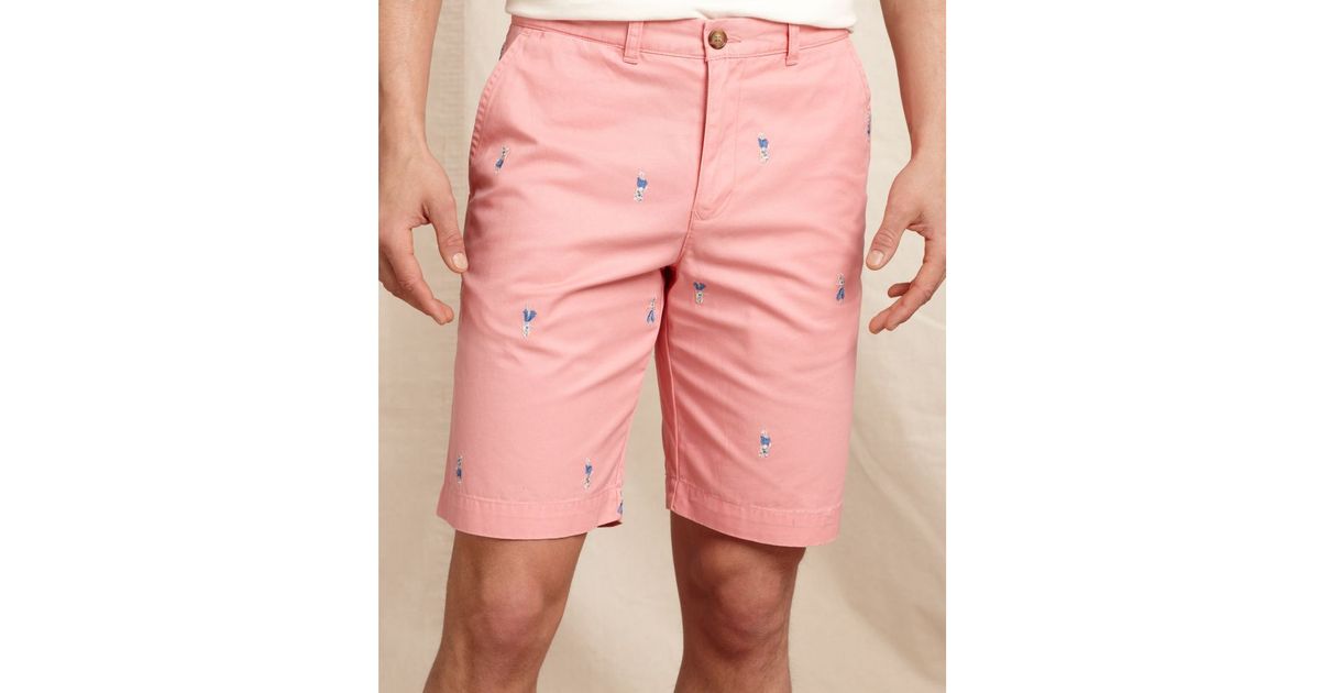 pink tommy hilfiger shorts