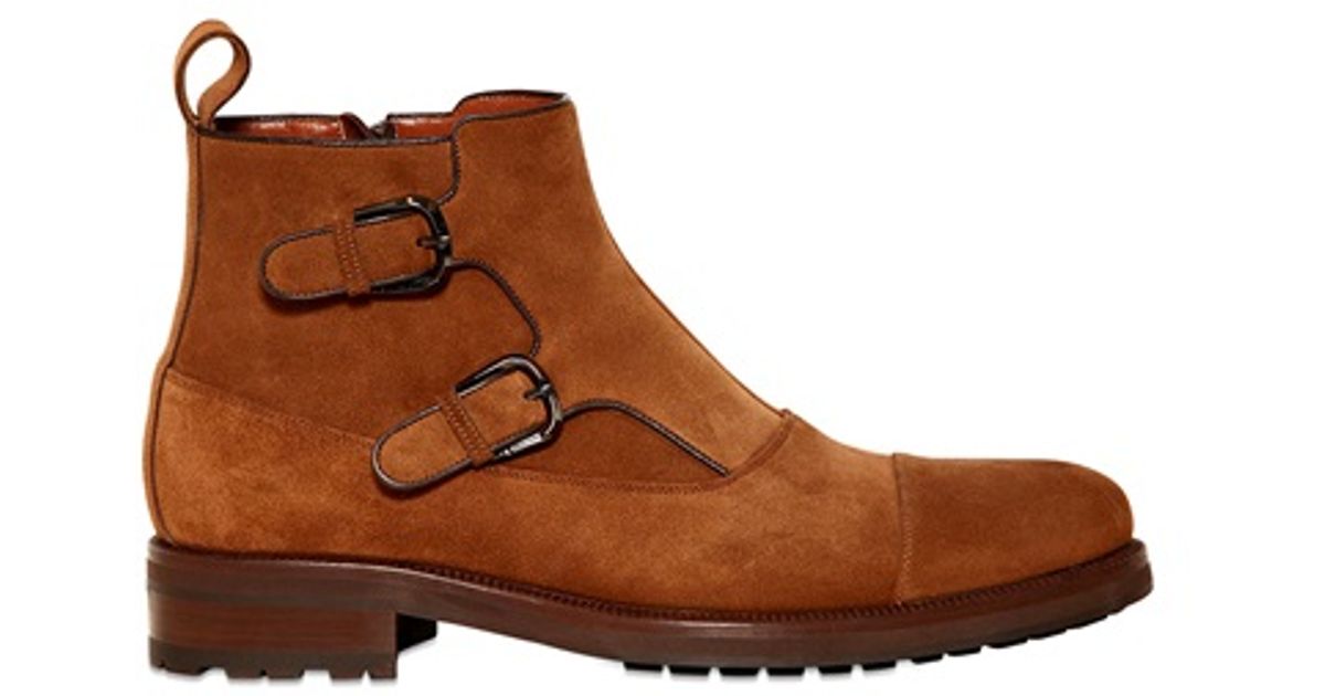 mens monkstrap boots