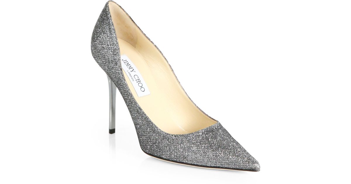 jimmy choo anthracite pumps