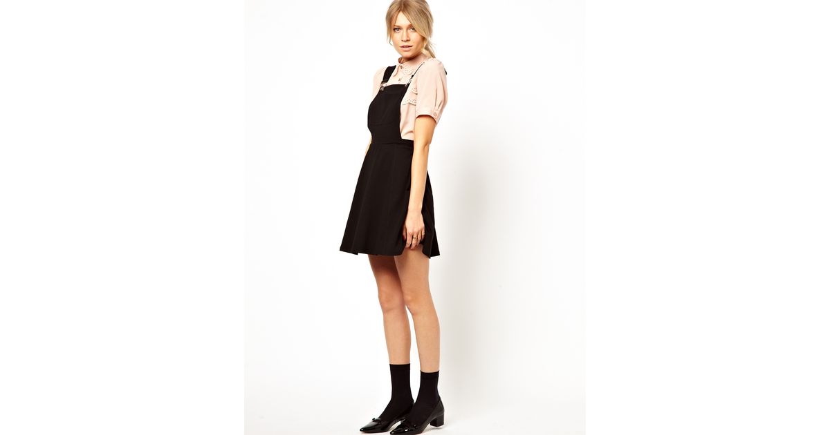 pinafore dress asos