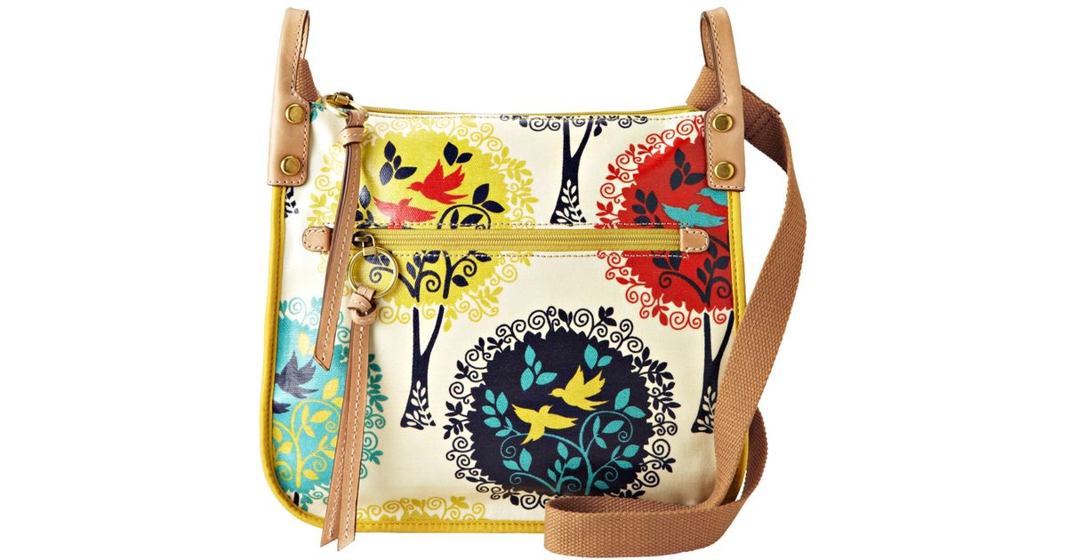 yellow fossil purse