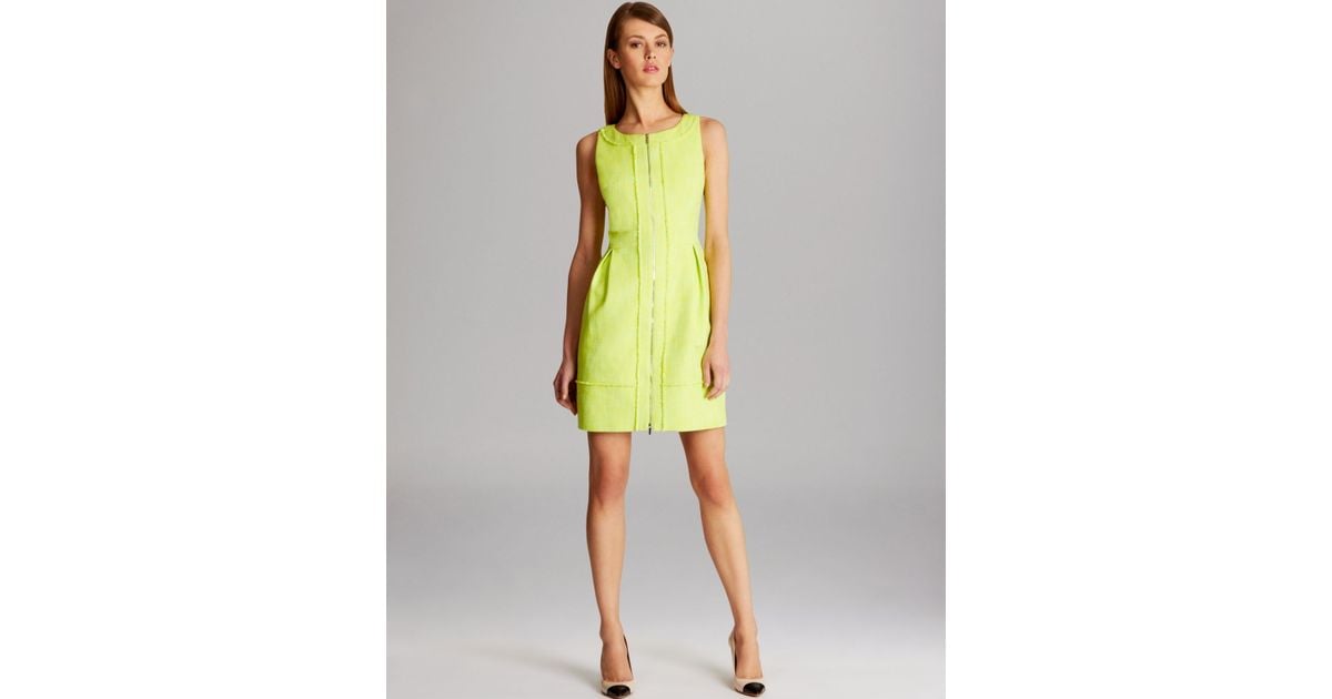 karen millen lime lace dress