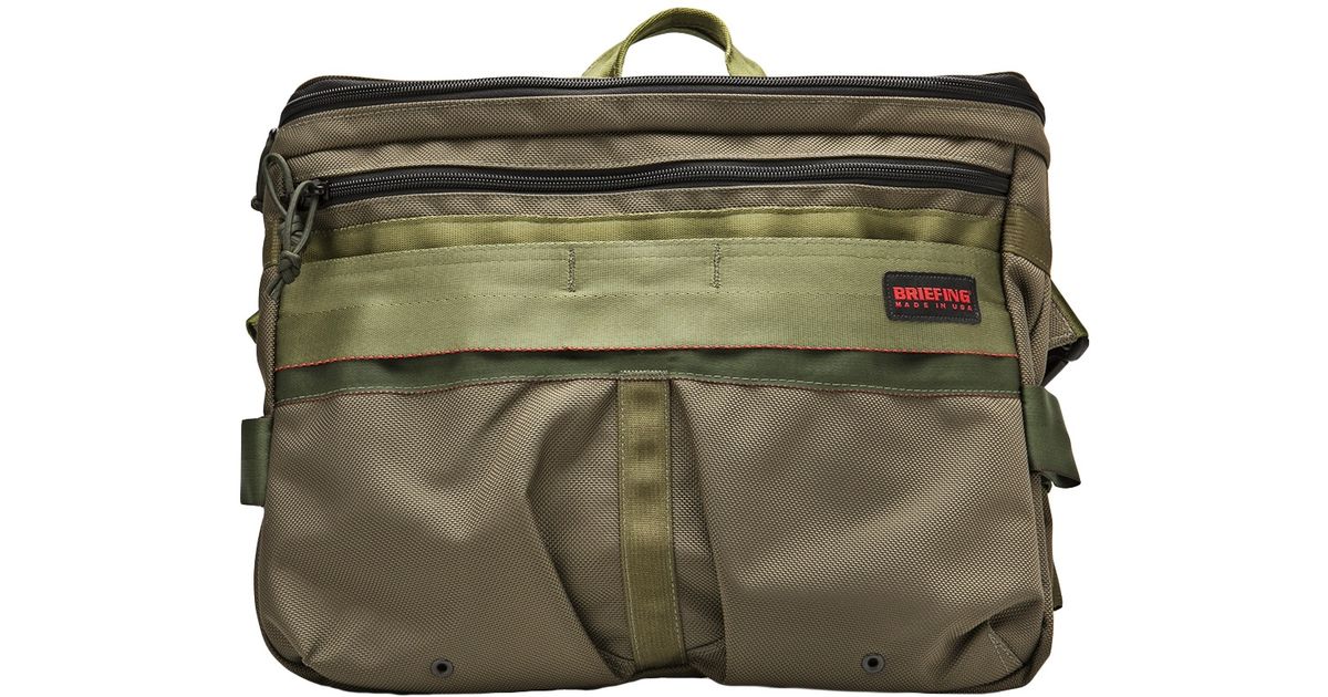 Lyst Briefing Dune Shoulder Bag In Green For Men