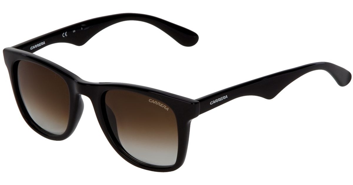Carrera Wayfarer Sunglasses in Metallic (Black) - Lyst
