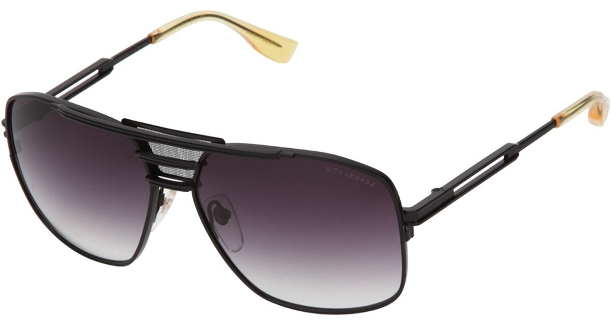 Dita Eyewear Armada Sunglasses in Black for Men | Lyst