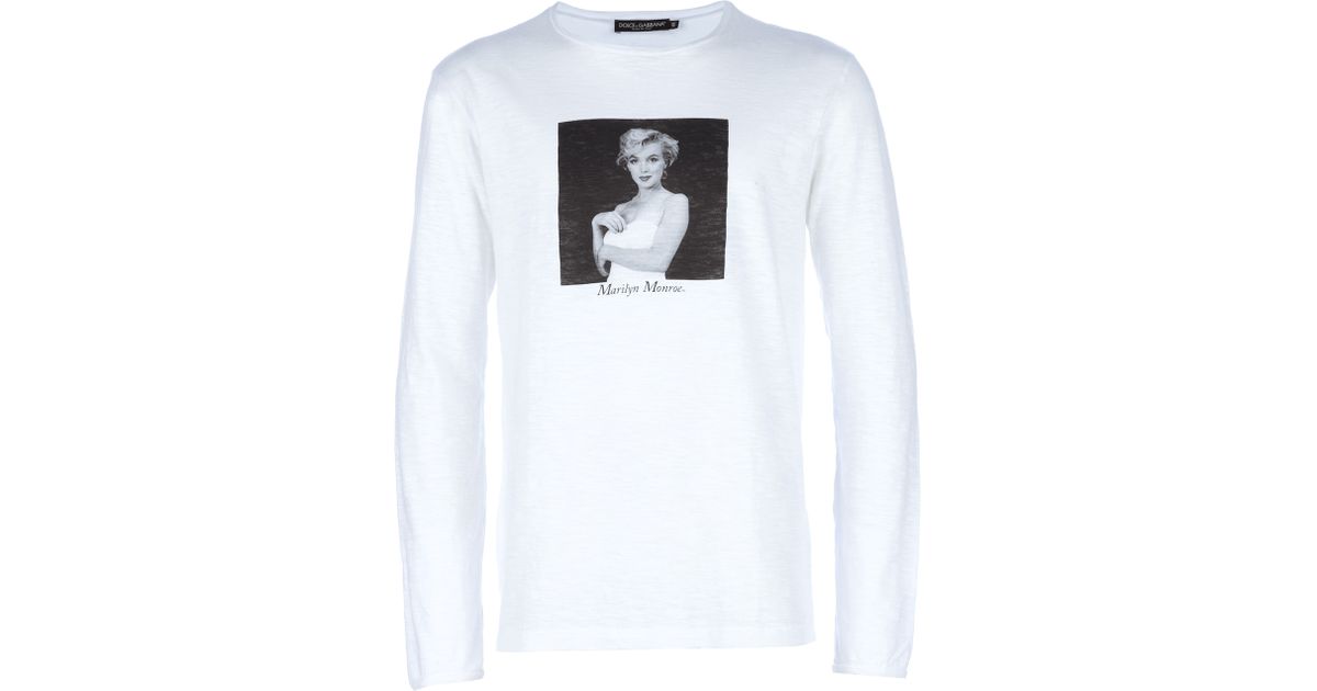 dolce gabbana marilyn monroe t shirt