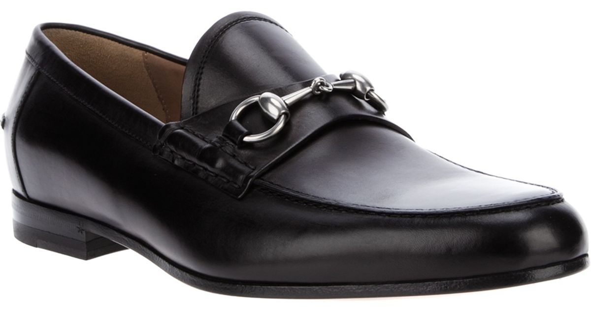 gucci silver horsebit loafers