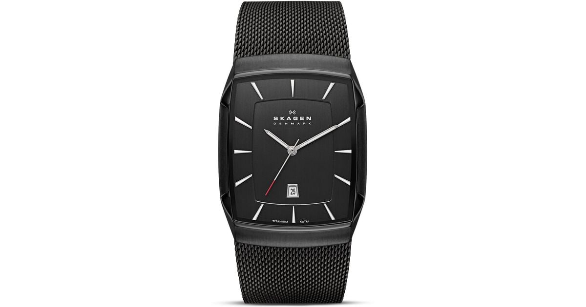 skagen rectangular watches