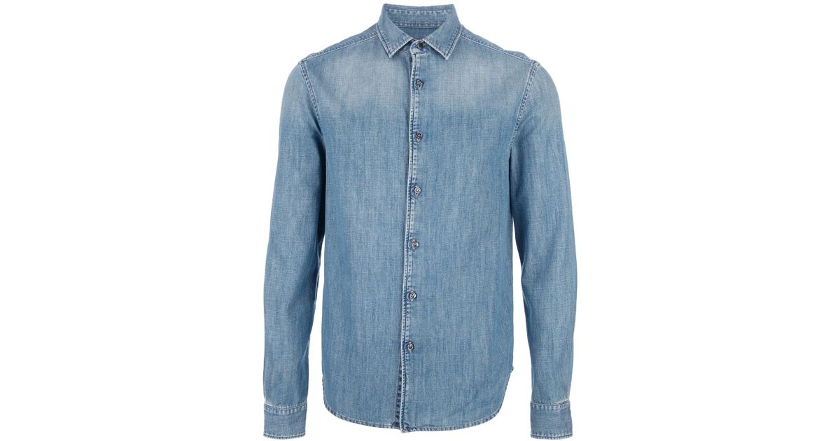trussardi jeans shirt