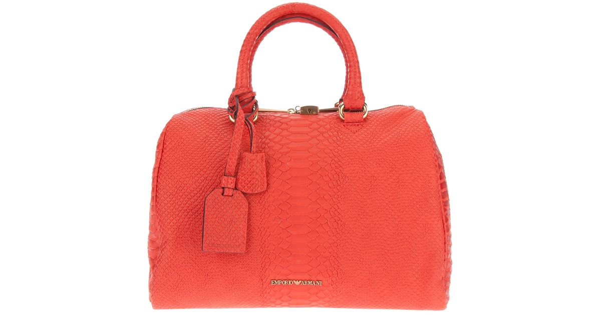 armani bowling bag
