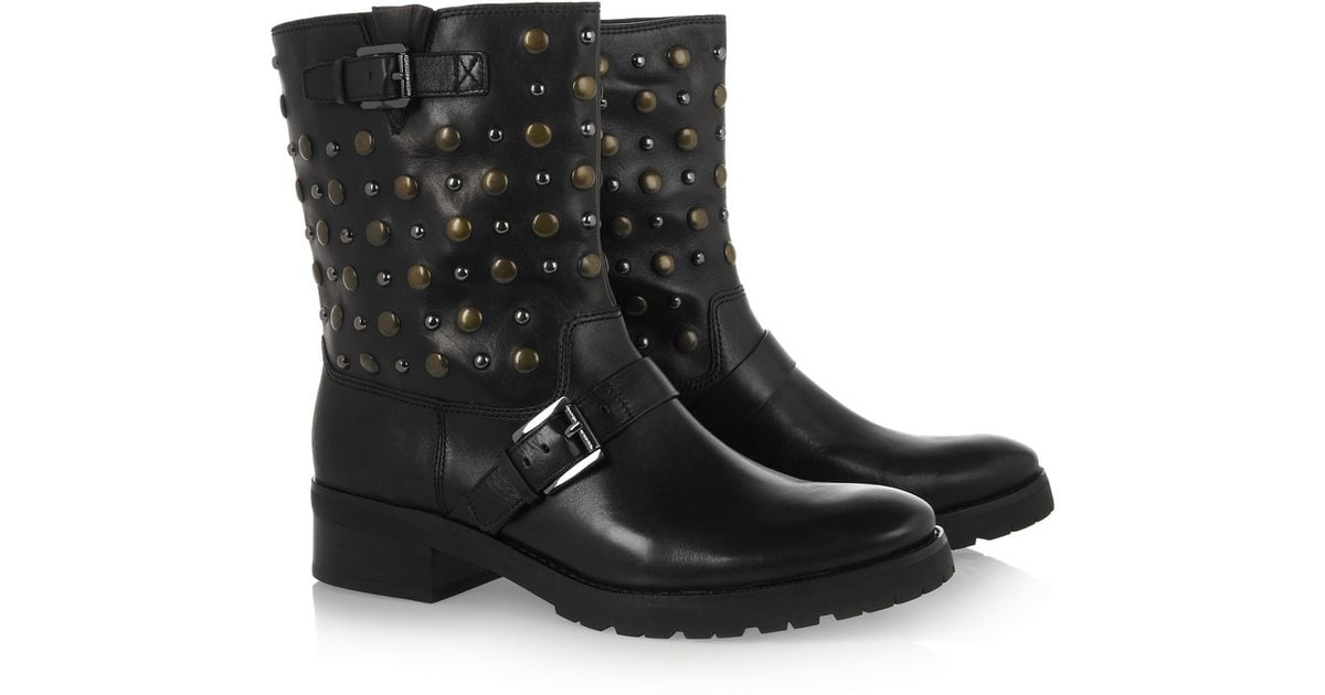 michael kors studded boots