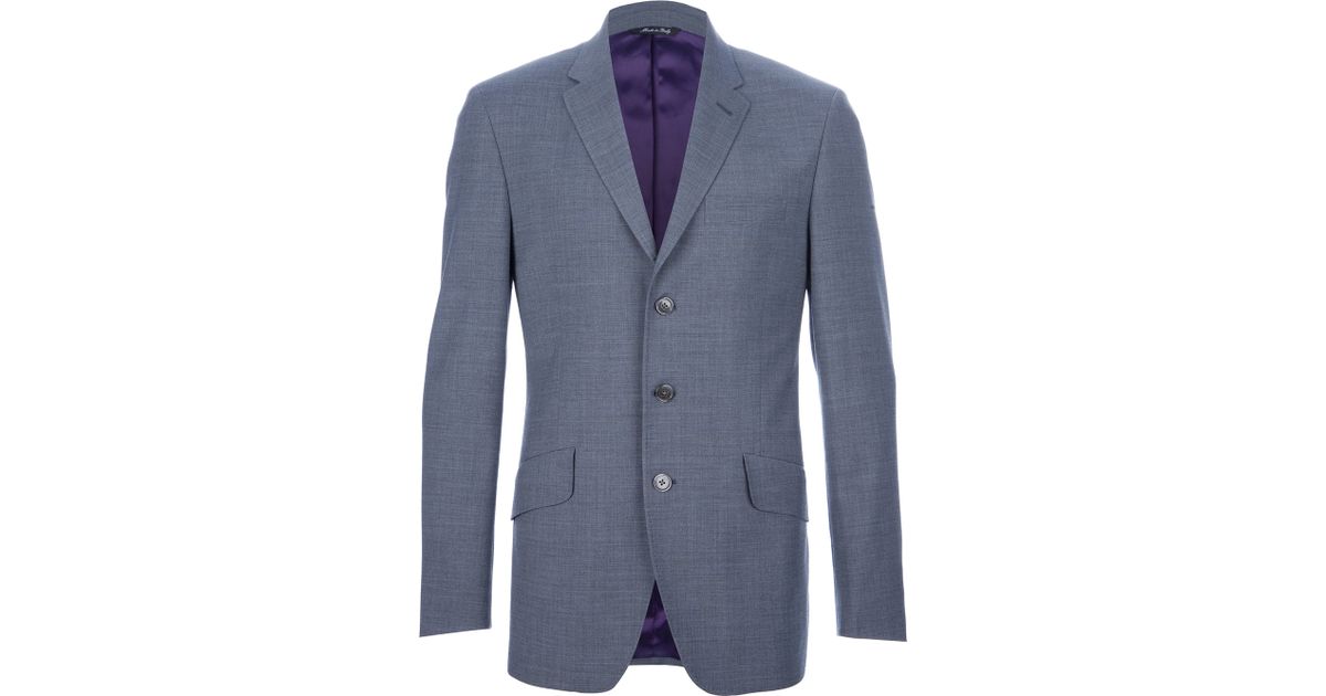 Paul Smith Abbey Slim Three Button Suit in Grey (Gray) for Men | Lyst
