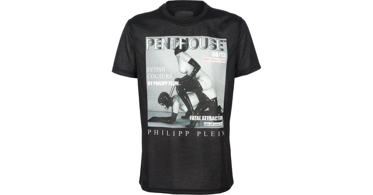 Philipp Plein Penthouse Pets Tshirt in Black for Men | Lyst