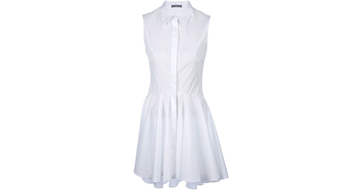 alexander mcqueen shirt dress
