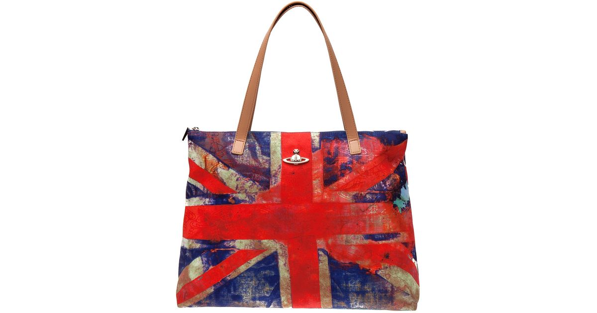 union jack tote bag