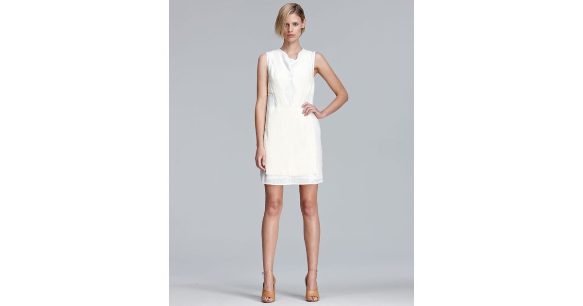 winter white sequin dress