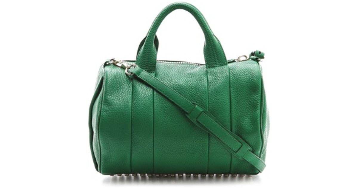 alexander wang green bag