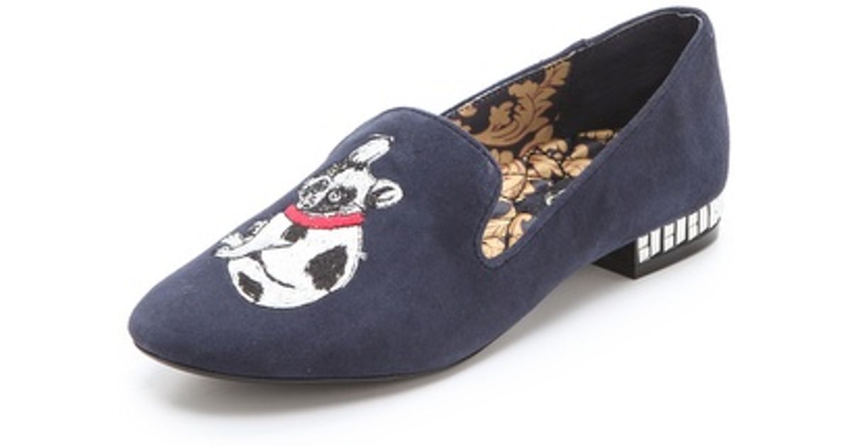 Lyst Boutique 9 French Bulldog Loafers in Blue