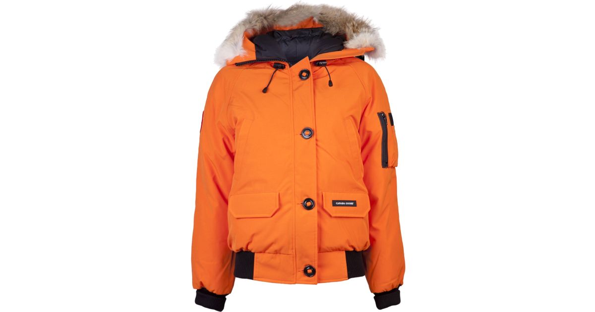 canada goose jacket orange