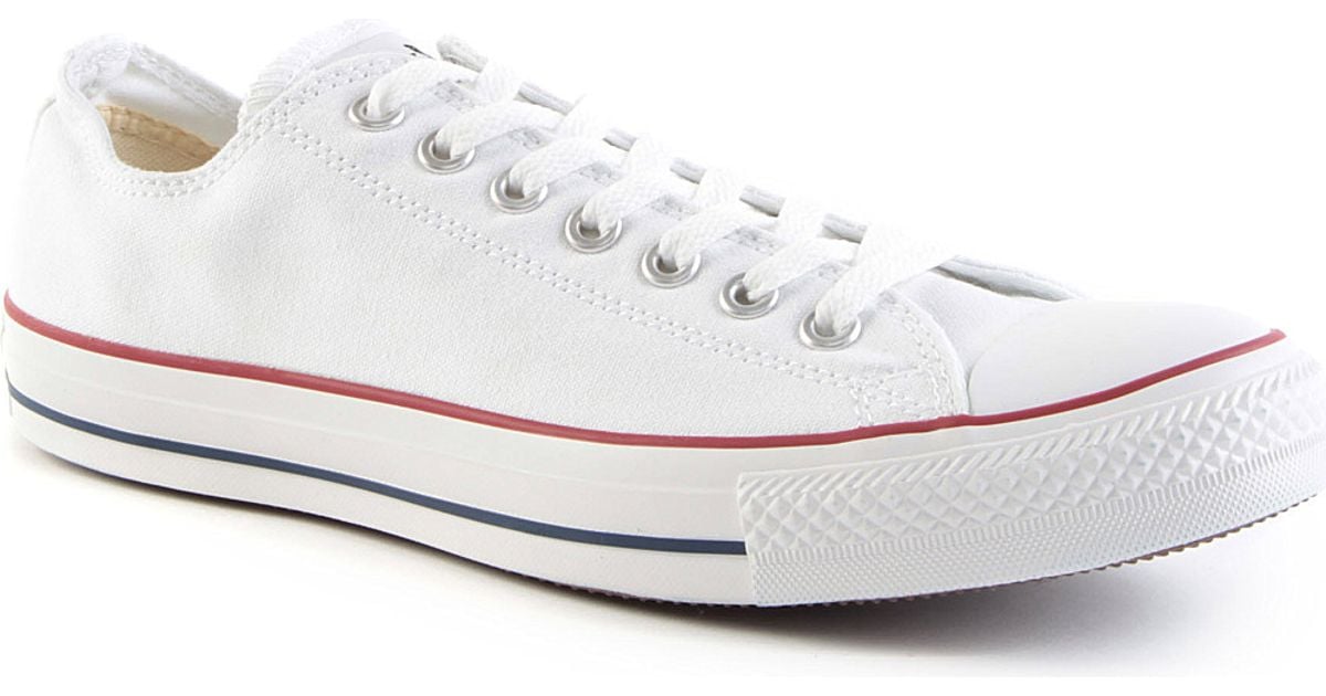 Converse All Star Low-top Trainers in White for Men | Lyst