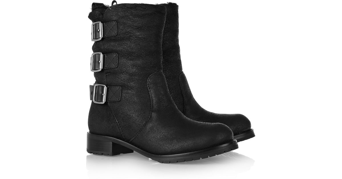 dkny biker boots