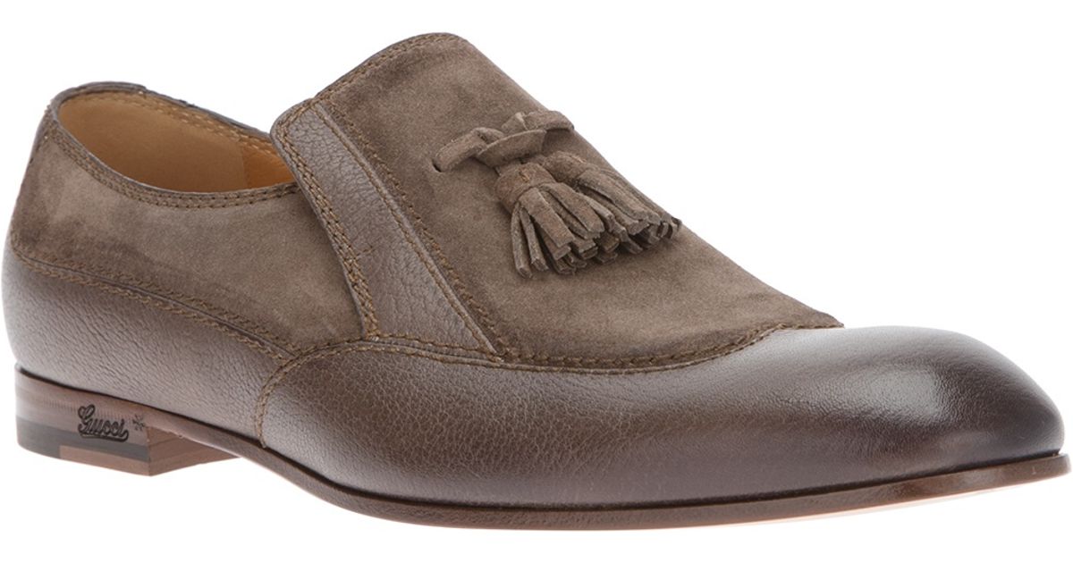 gucci tassel loafers mens