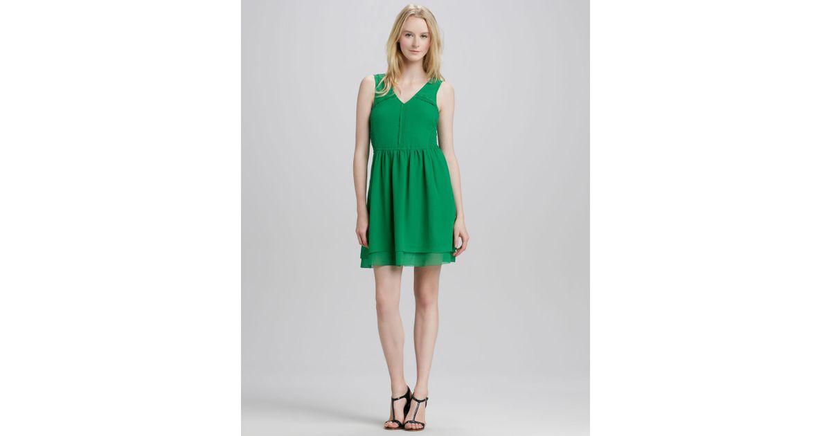 marc jacobs green dress