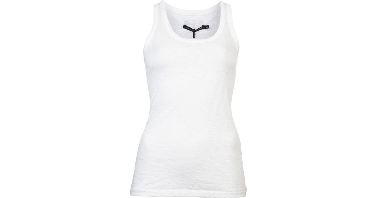 rag and bone white tank