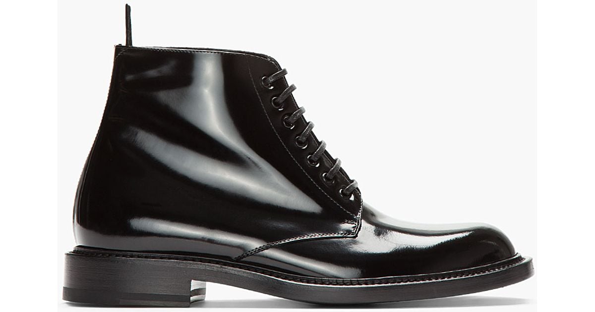 yves saint laurent combat boots