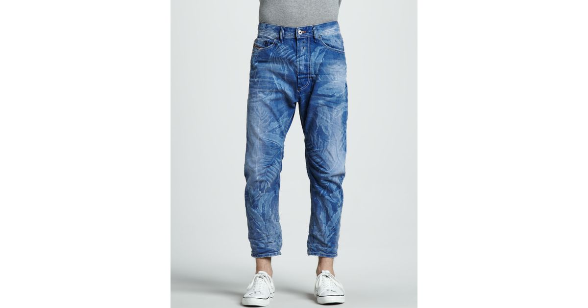 carrot cropped jeans