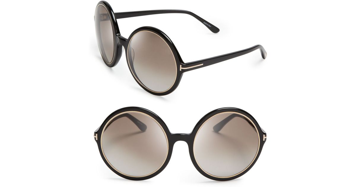 tom ford carrie round sunglasses