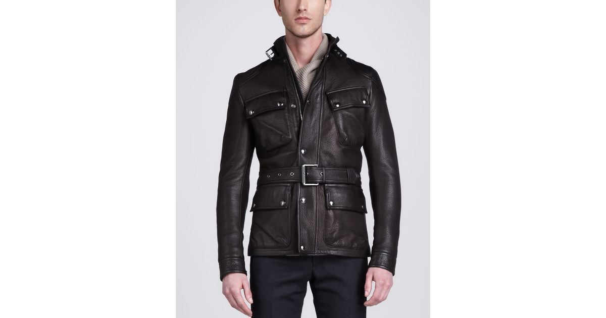 Belstaff Circuitmaster Leather Jacket Belstaff Circuitmaster Leather Jacket