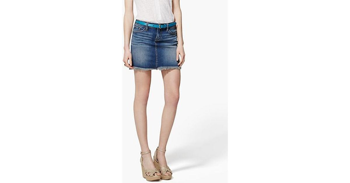 lucky brand denim skirt