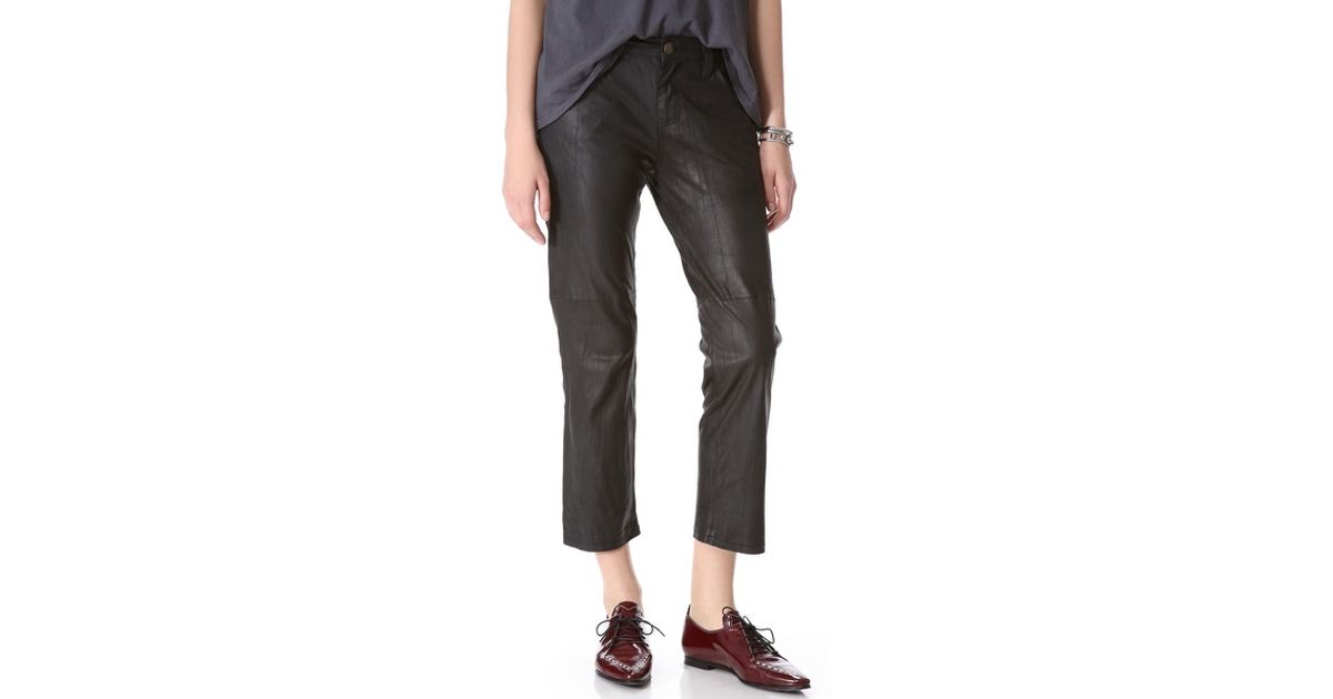 current elliott leather pants