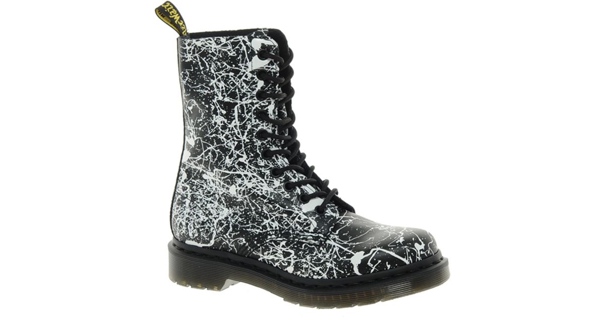 cow print doc martens