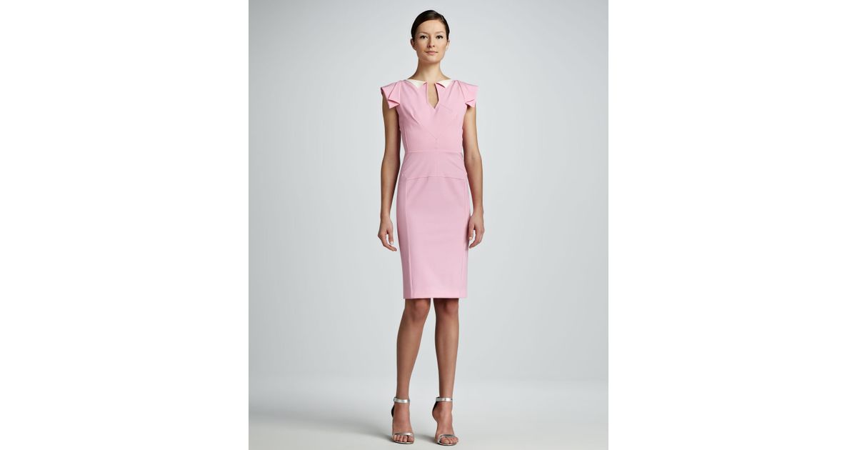 Light Pink Sheath Dress