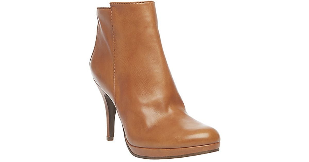 steve madden trista cognac leather