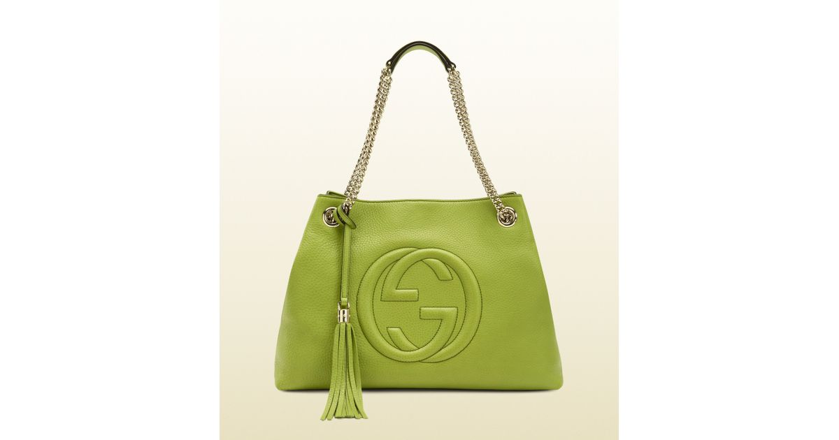 gucci soho bag green