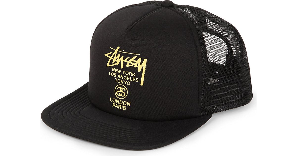 stussy trucker cap