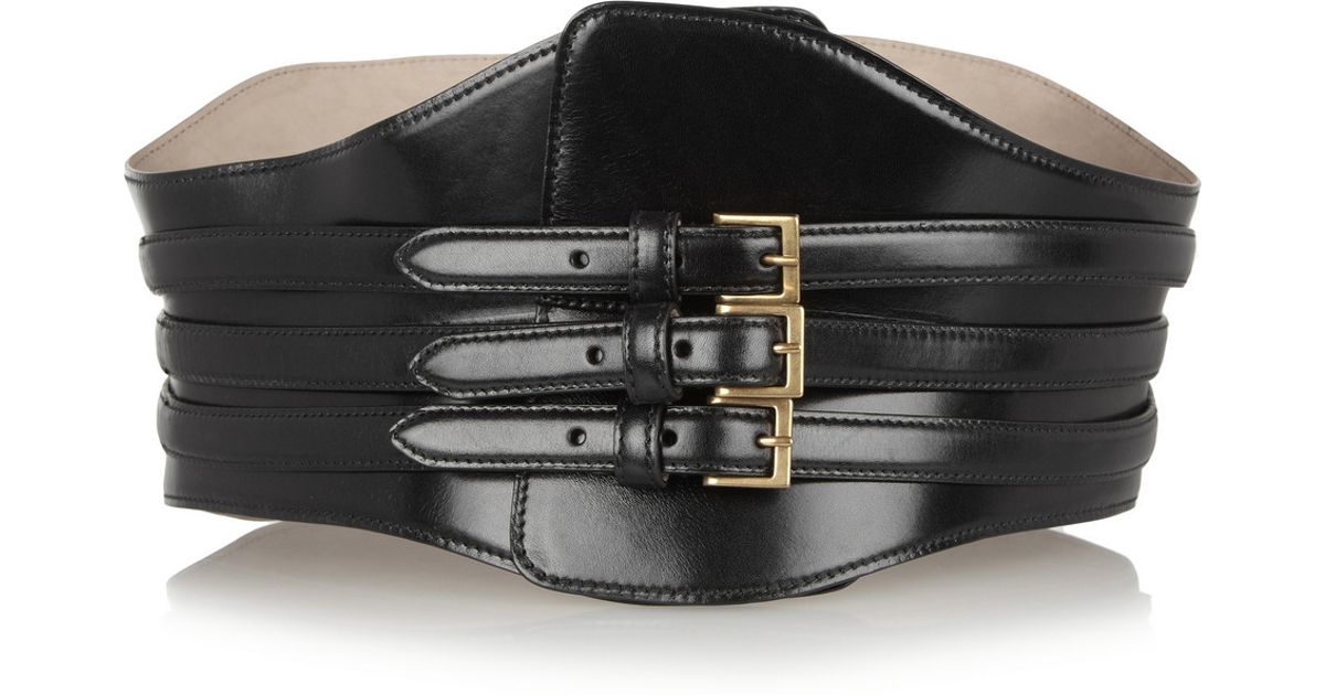 leather waist belt