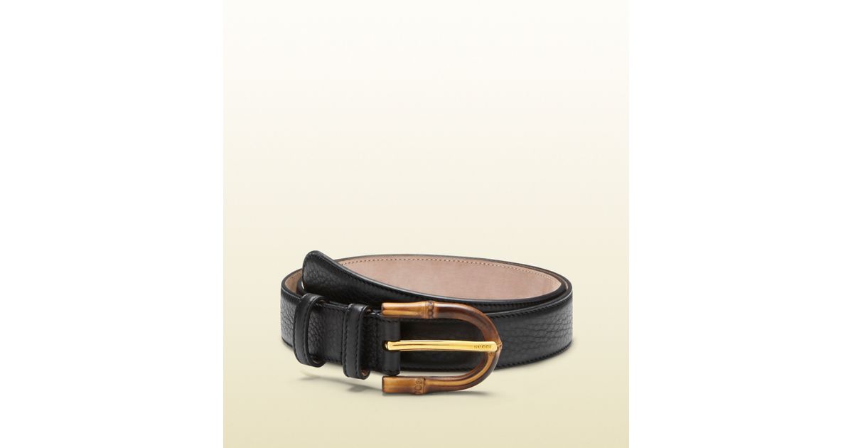 gucci bamboo belt