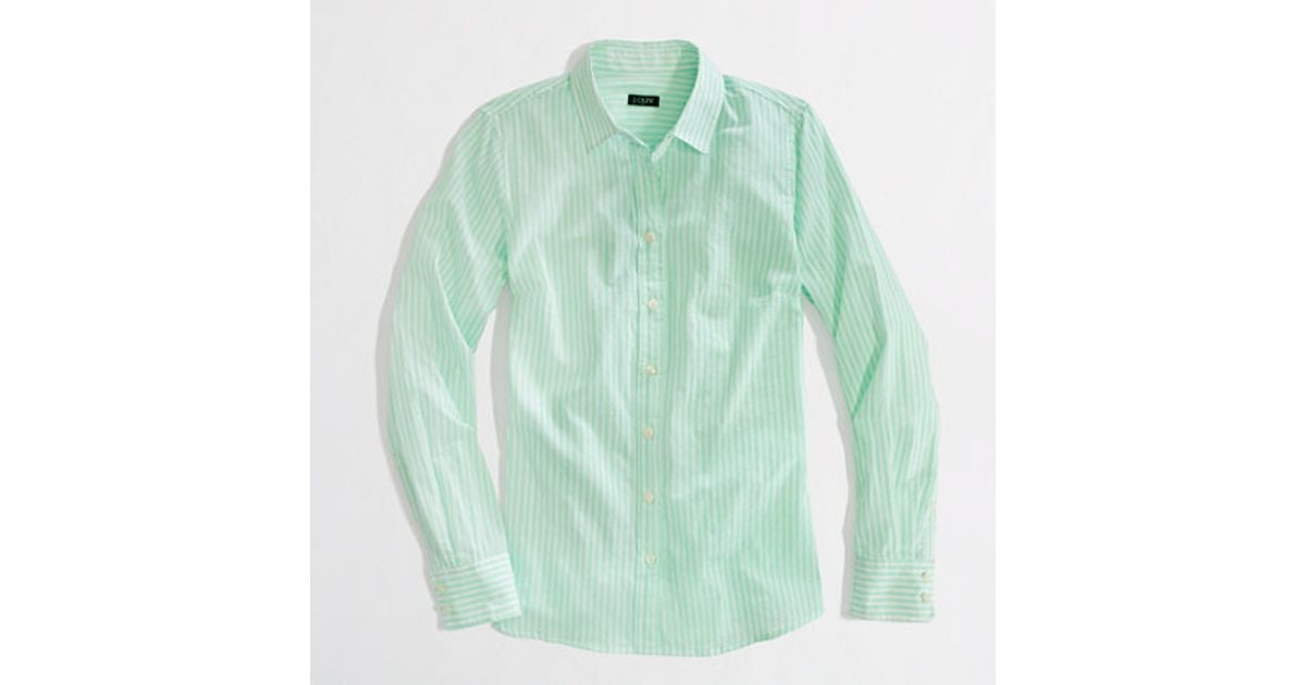 j crew white button down shirt