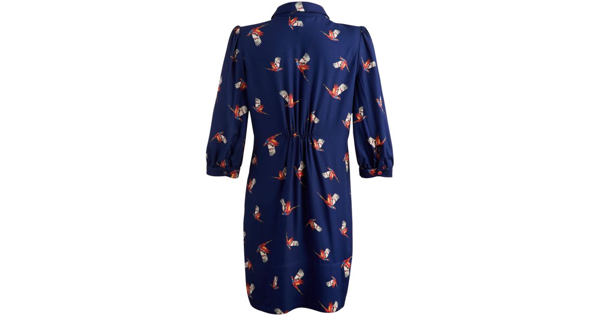 Joules Wickmere Pheasant Dress in Blue | Lyst UK