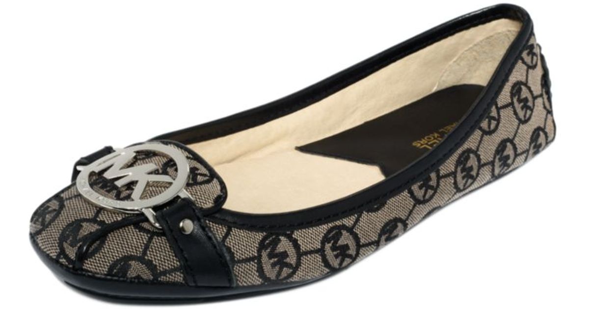 michael kors fulton black flats