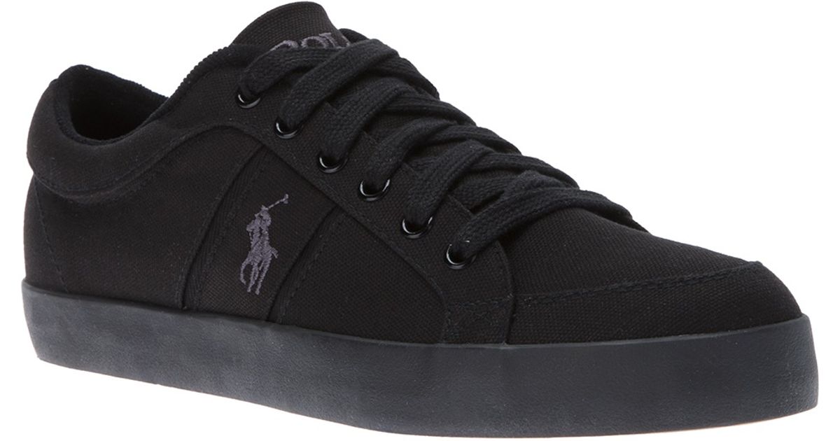 all black ralph lauren shoes